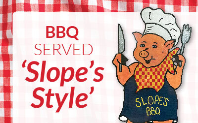BBQ Served ‘Slope’s Style’