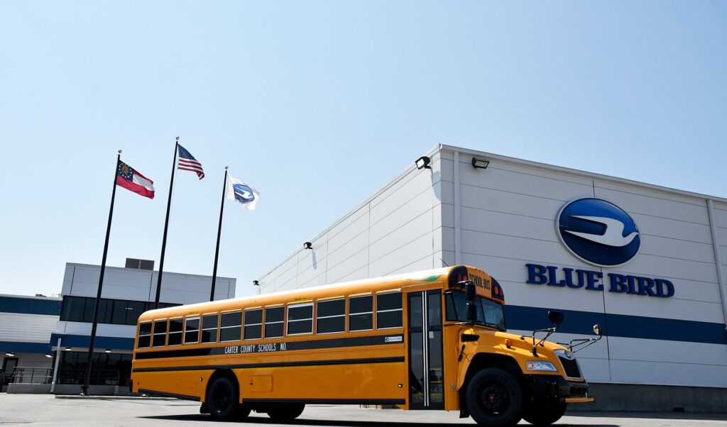 Blue Bird Next Generation Vision bus, manufactured in Georgia